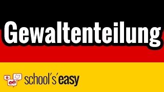 Gewaltenteilung - Wie funktioniert's?