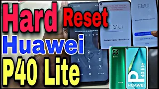 Hard Reset P40 Lite, Formatear Huawei P40 Lite