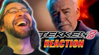 This is MUCH Funnier Than It Should Be: MAX REACTS: Tekken 8 - "Story So Far" w/ Brian Cox
