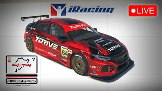 7DRIVE RingSeries 2024 в автосимуляторі iRacing. Honda Civic TypeR на Nürburgring Nordschleife