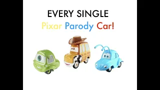 Every Single Disney Cars Pixar Parody Car! (Toy Story, Monsters, Inc., A Bug's Life)