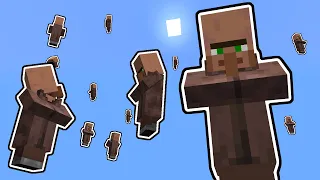 I Made Every Villager FLY in Minecraft