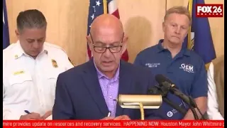 LIVE: Houston Mayor John Whitmire on storm recovery efforts, resources