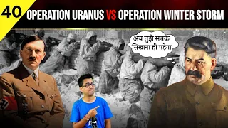 Operation Uranus & Operation Winter Storm Explained in Hindi: How Red Army Won in Stalingrad