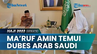 Dubes Arab Saudi Temui Wapres Maruf Amin, Bahas Perubahan Layanan Haji dan Umrah