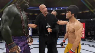 UFC 4 - Lizard vs. Bruce Lee - Dragon Fights 🔥🐲