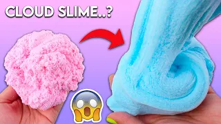 EXPOSING FAMOUS SLIME RECIPES! (ft. cloud slime & cloud dough)