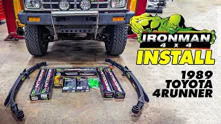 Fixing Saggy Suspension on a 35 year old truck | Ironman 4x4 Lift kit for 1st gen 4runner