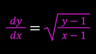 A Radical Differential Equation | Can You Solve?