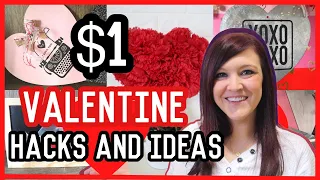 10 AMAZING DOLLAR TREE HACKS AND IDEAS FOR VALENTINES DAY 2022 | VALENTINES DIY DECOR 2022 ❤️