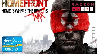 Homefront Gameplay on i3 3220 and RX 570 4gb (Ultra Setting)