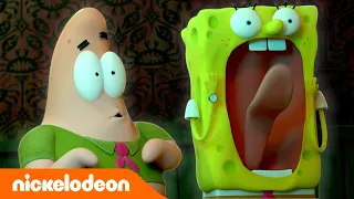 Лагерь «Коралл»: Детство Губки Боба | Очень страшная ночь в лагере! l Nickelodeon