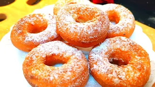 Healthy and delicious donut recipe without yeast (no oil absorption)