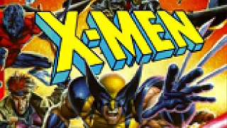 X-Men (Sega Genesis) Game Playthrough Retro game