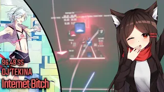 Beat Saber | DJ'TEKINA // SOMETHING - Internet Bitch (P*Light Remix) | Expert+ | 96.49 SS | FC