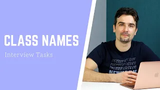 Задача с frontend собеседования: Class Names | Разбор решения на JS