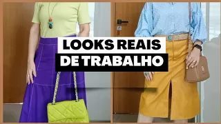 LOOKS DA SEMANA usando o CÍRCULO CROMÁTICO