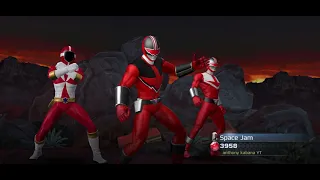Forever Red Teams Triple Round Gameplay Power Rangers Legacy Wars