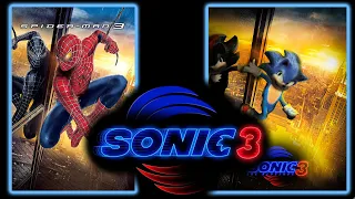 Making A Sonic Movie Poster Based Off Spider-Man 3! (Speed-Edit)