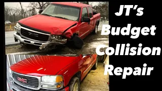 JT’s “the damage is free” collision repair!