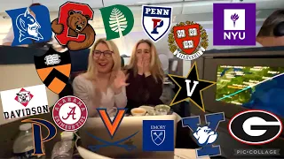 COLLEGE DECISION REACTIONS over the Atlantic Ocean!! (Ivies, Vandy, Duke, etc) *emotional*