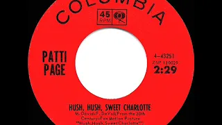 1964 OSCAR-NOMINATED SONG: Hush, Hush, Sweet Charlotte - Patti Page