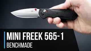 Benchmade Mini "Super" Freek S90V Carbon Fiber AXIS Lock Folder Overview