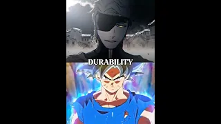 Aizen manga vs Goku