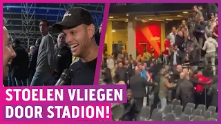 Extreme rellen bij gevecht Badr Hari!