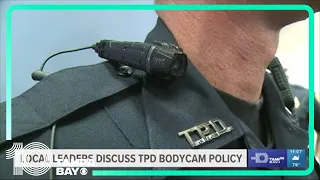 Local leaders discuss Tampa Police Department body camera policy
