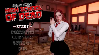 ANIME GIRLS HIGH SCHOOL OF DEAD PART 1 (Gameplay - Commentary)