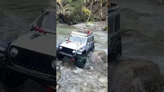 #axial #car #crawler #rc #scale #scx6  scx6 In the river 💦💦🔥🔥