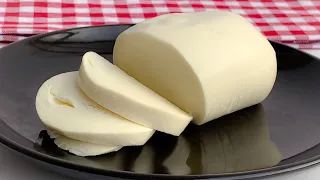 HOW TO MAKE MOZZARELLA CHEESE AT HOME WITHOUT RENNET