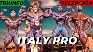 REGAN DECEPCIONA y NATHAN se CORONA, RESULTADOS ITALY PRO | SHOUMING YAN | BLESSING