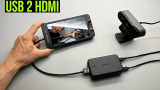 USB Webcam to HDMI Adapter from OBSBOT (UVC to HDMI 4K)