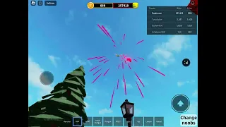 Ruby Rock noob encountered roblox shoot and eat noobs