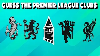 Guess the Premier League Clubs (2023/24) | Premier League 23/24 Logo Quiz | Football Logo Quiz