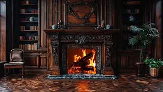 Enjoy Peaceful Moments by the Fire in the Ancient Castle - Where the Soul Finds Peace