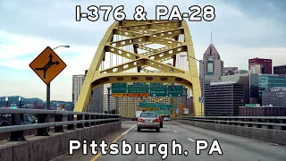 I-376 East & PA-28 - Pittsburgh, Pennsylvania - 2017/06/13