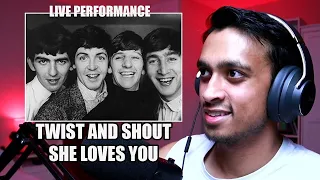 Hip Hop Fan Reacts to "Twist and Shout" and "She Loves You" Live by The Beatles