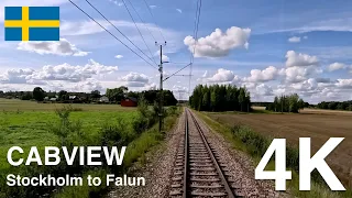 4K CABVIEW: Stockholm to Falun