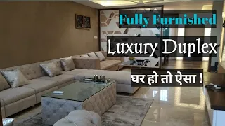 luxury Duplex House ! 3BHK House ! Indore property ! Best interior ! 23*50 plan Ep 34