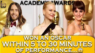 Oscars for less than 30 minutes of screen time | Bright Lab