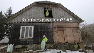 Kur mes įsivėlėm?! #5 pirmas kartas mansardoje ir labai purvinas darbas