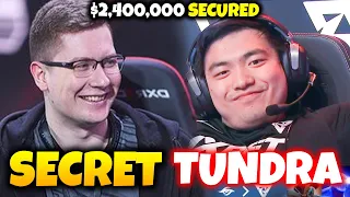 SECRET vs TUNDRA Game 3 - $2,400,000 SECURED!! TI11 MAIN STAGE DOTA 2