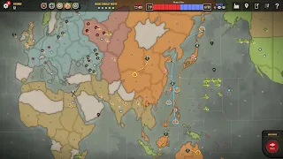 Axis & Allies 1942 Online | Me (Axis) V. HORIZONWALKER (Allies) | RANKED Game 7. Ep. 6. | KJF!