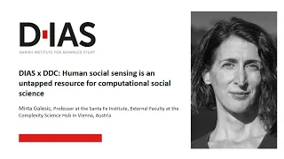 Mirta Galesic - Human social sensing is an untapped resource for computational social science