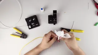 Fiber Alignment V-Groove V3 bare Fiber Connector