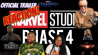 "Marvel Studios Celebrate the Movies" - Official MCU Phase 4 Trailer | REACTION |