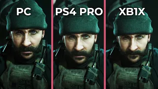 Call of Duty: Modern Warfare – PC Max vs. PS4 Pro vs. Xbox One X Graphics Comparison